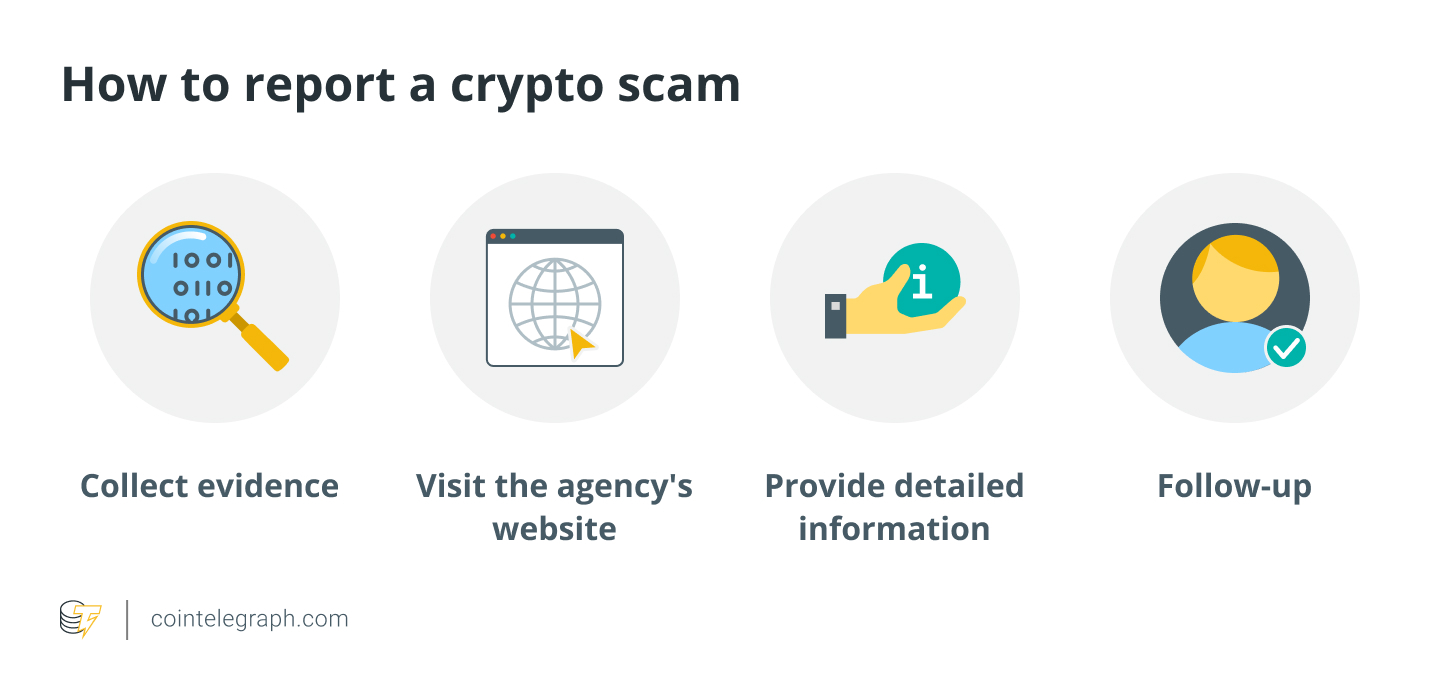 How to report a crypto scam